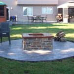 Elevated Patio Fire Pit